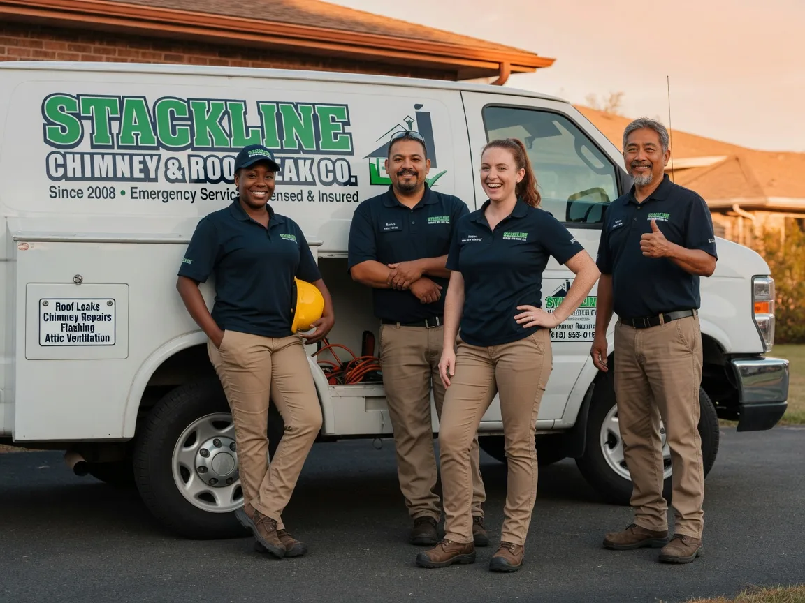 Chimney flashing repair company in South Gibson, PA